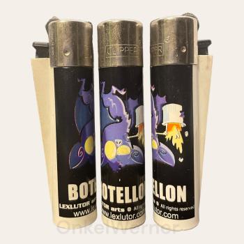 Botellon Lex Lutor Clipper Feuerzeug 